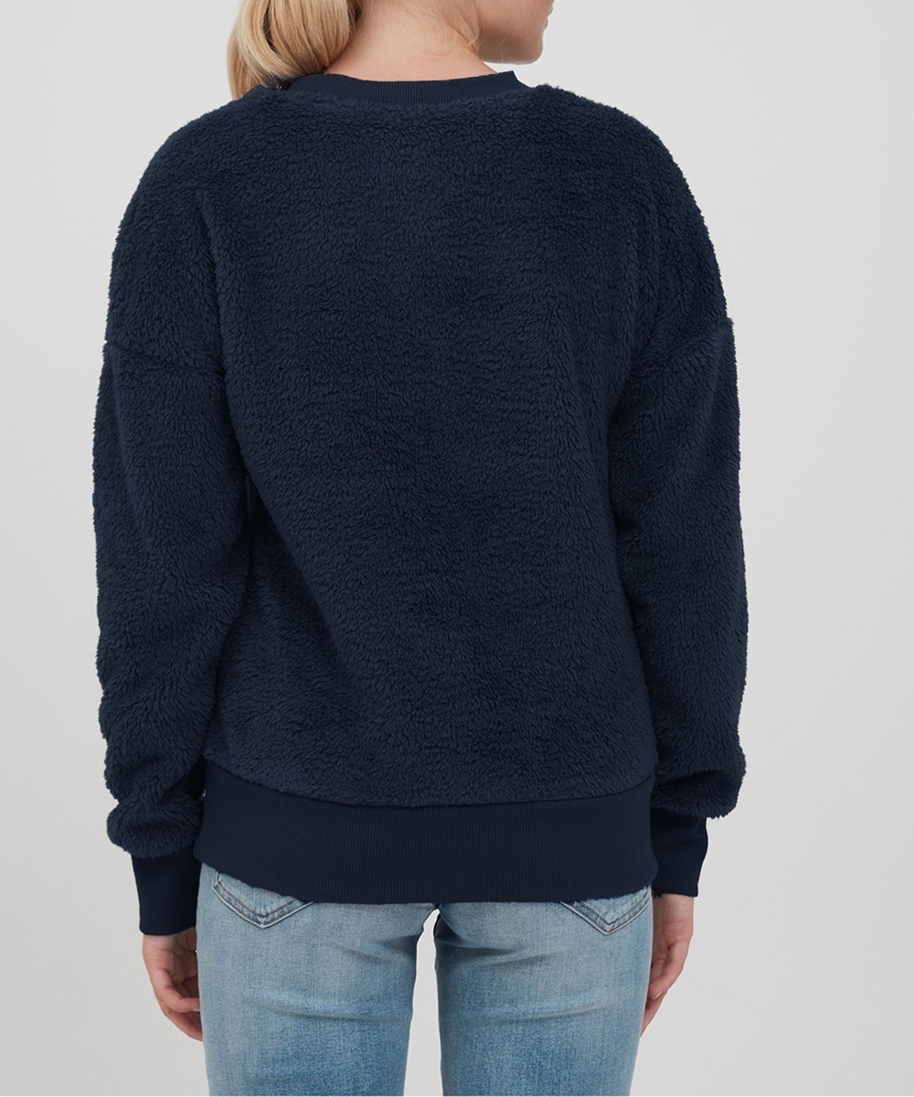 Pulover Oxmo, bleumarin inchis - 1 | YEO