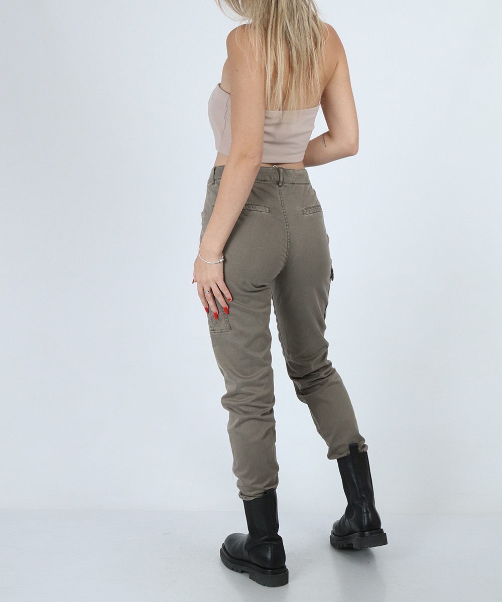Pantaloni Bon a Parte, bej - 1 | YEO