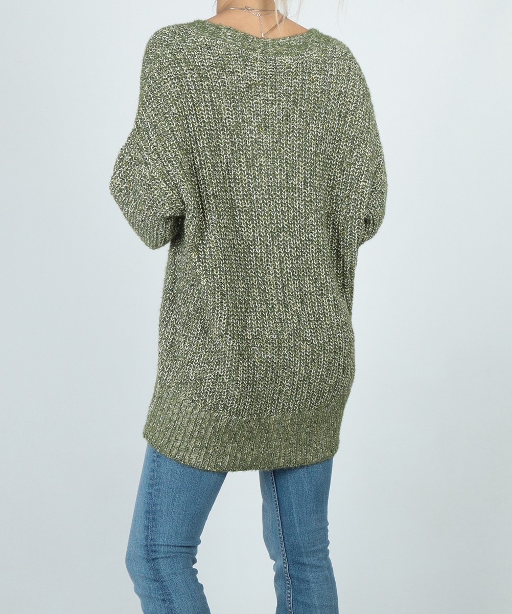 Cardigan Fransa, verde, S - 1 | YEO