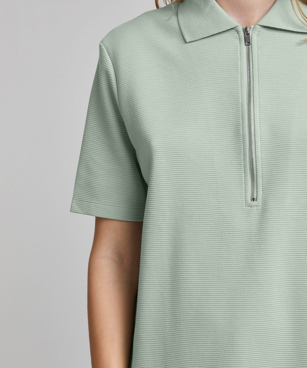 Rochie scurta b.young, verde - 1 | YEO