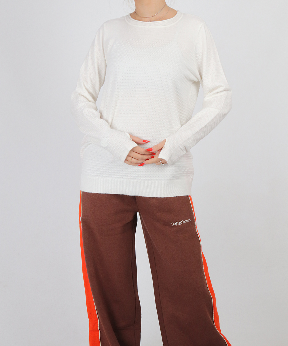 Bluza Fransa, alb, S