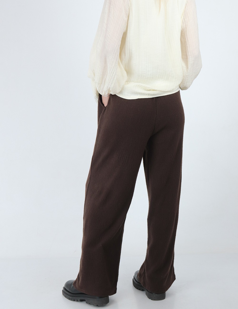 Pantaloni Fransa, maro, S - 1 | YEO