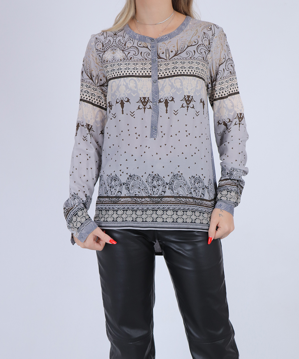 Camasa Cream, gri, 34