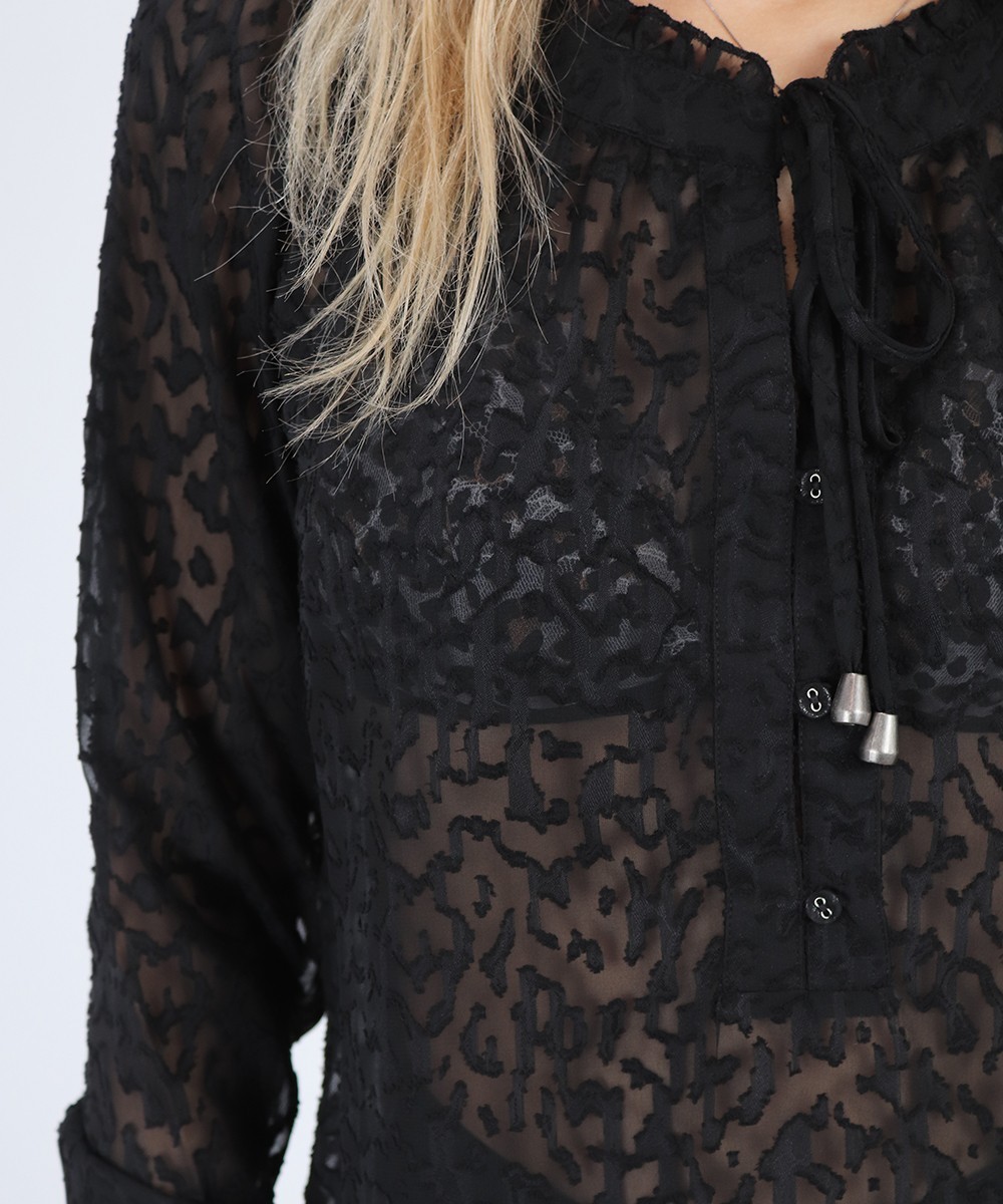 Camasa Fransa, negru, XS - 1 | YEO