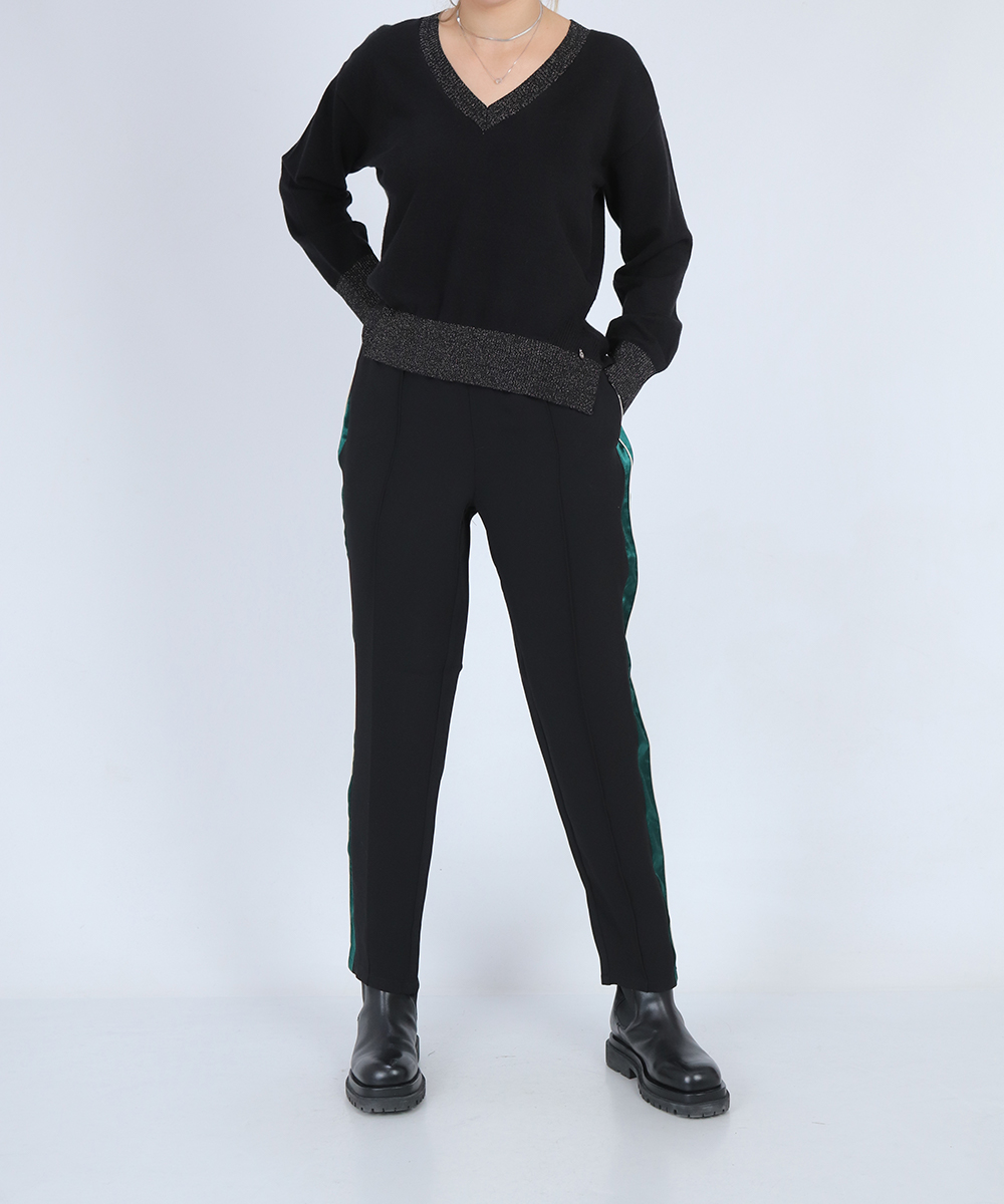 Pantaloni Dranella, negru, 38