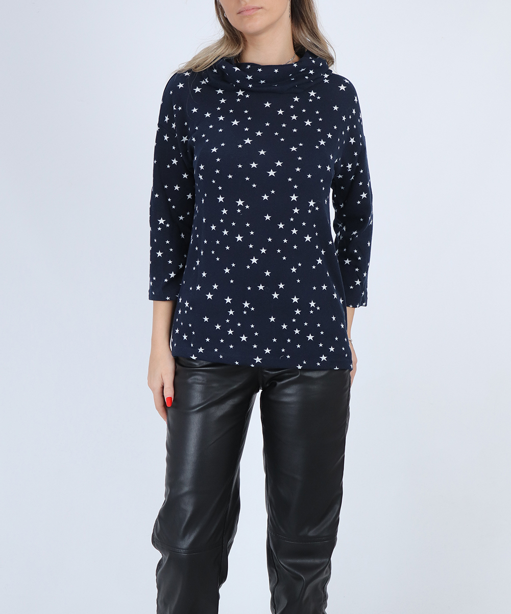 Bluza b.young, bleumarin, S