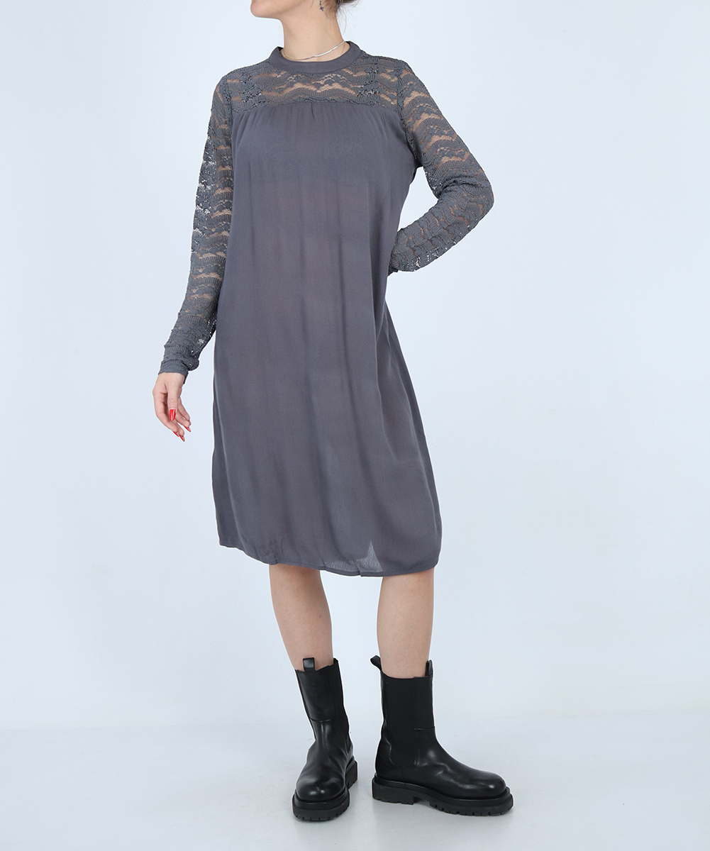 Rochie scurta b.young, gri, 36