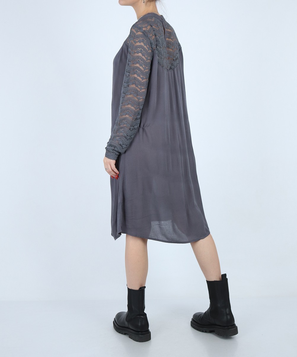 Rochie scurta b.young, gri, 34 - 1 | YEO