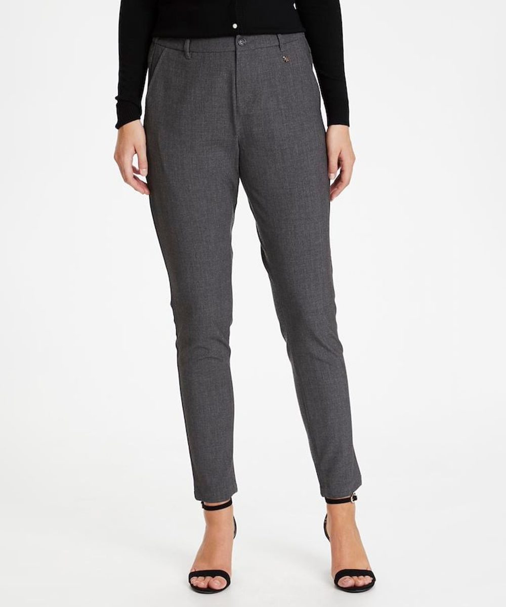 Pantaloni Culture, gri, 36