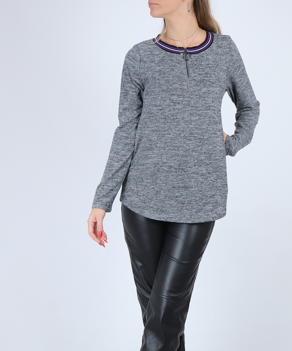 Bluza Fransa, gri, XS