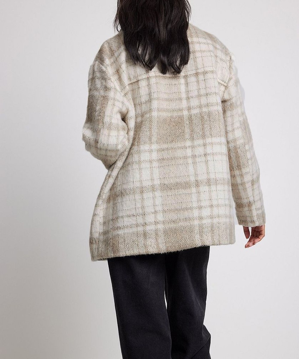 Jacheta Oversize NA-KD, bej - 1 | YEO