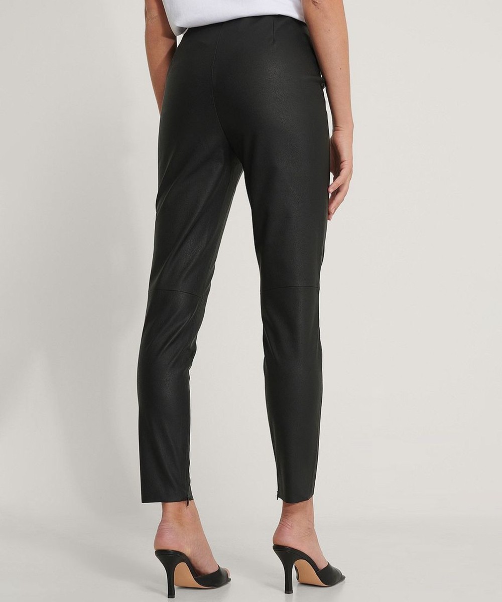Pantaloni NA-KD, negru - 1 | YEO