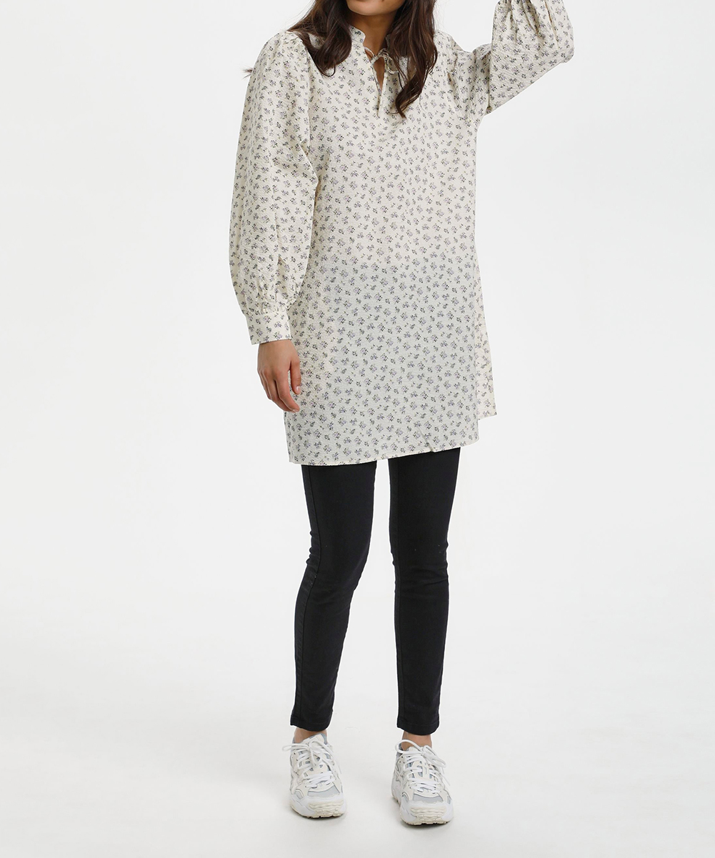 Rochie scurta Kaffe, ecru, 34