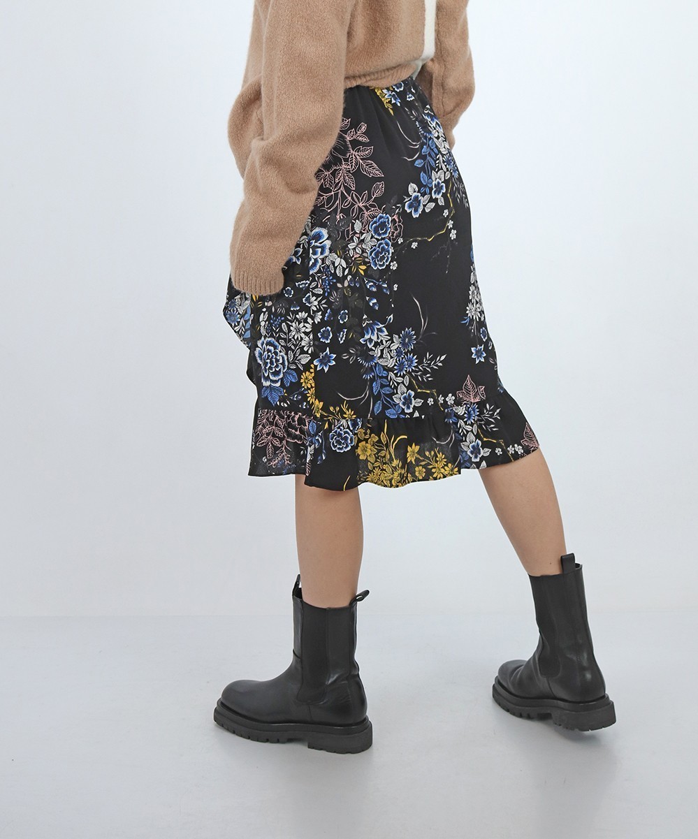 Fusta Fransa, negru, XS - 1 | YEO