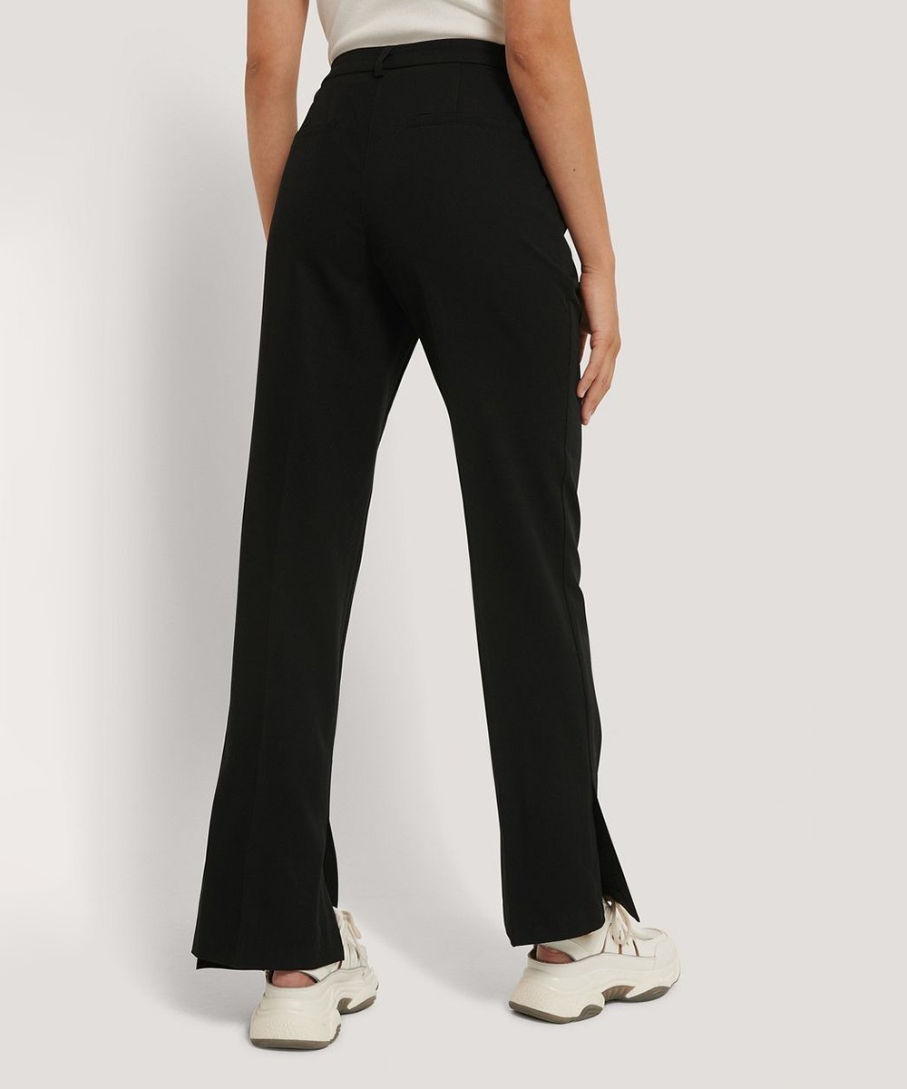 Pantaloni NA-KD, negru, 36 - 1 | YEO