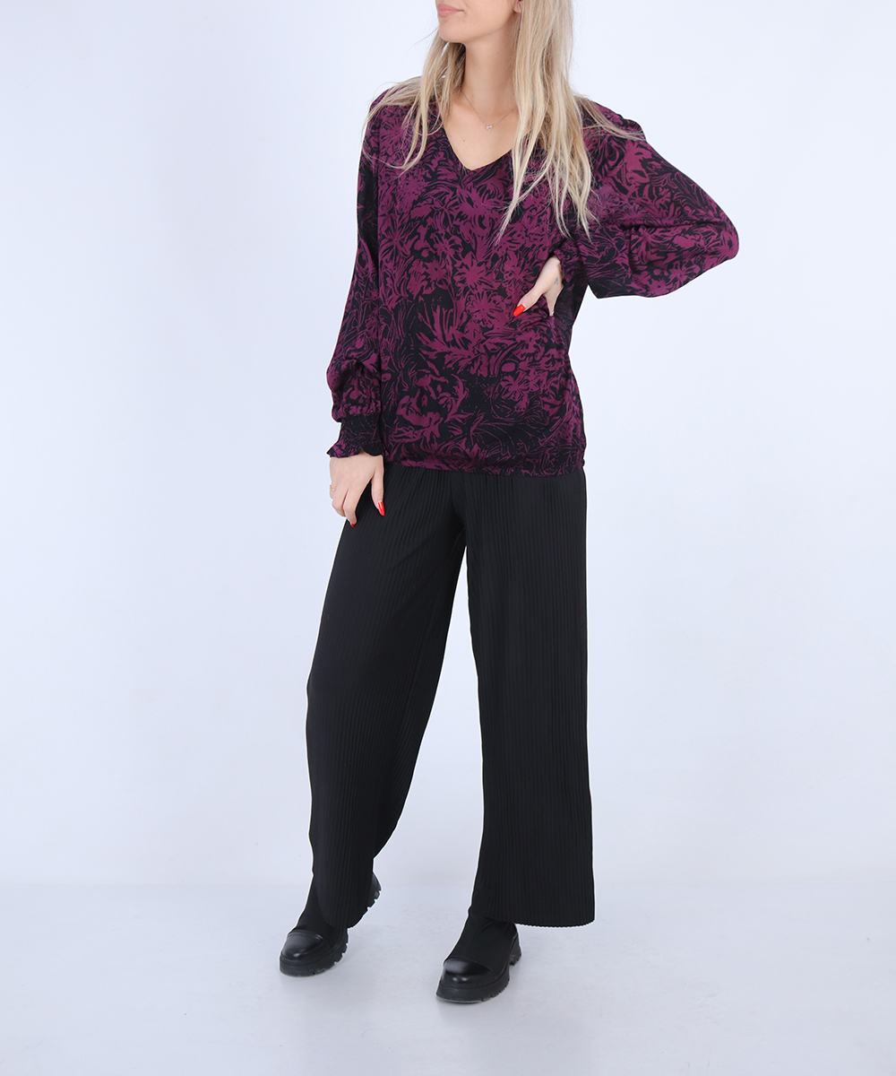 Bluza Kaffe, pruna, 36
