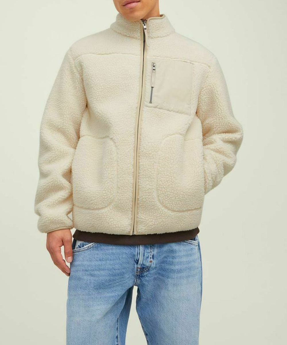 Jacheta Jack&Jones, crem, XXL