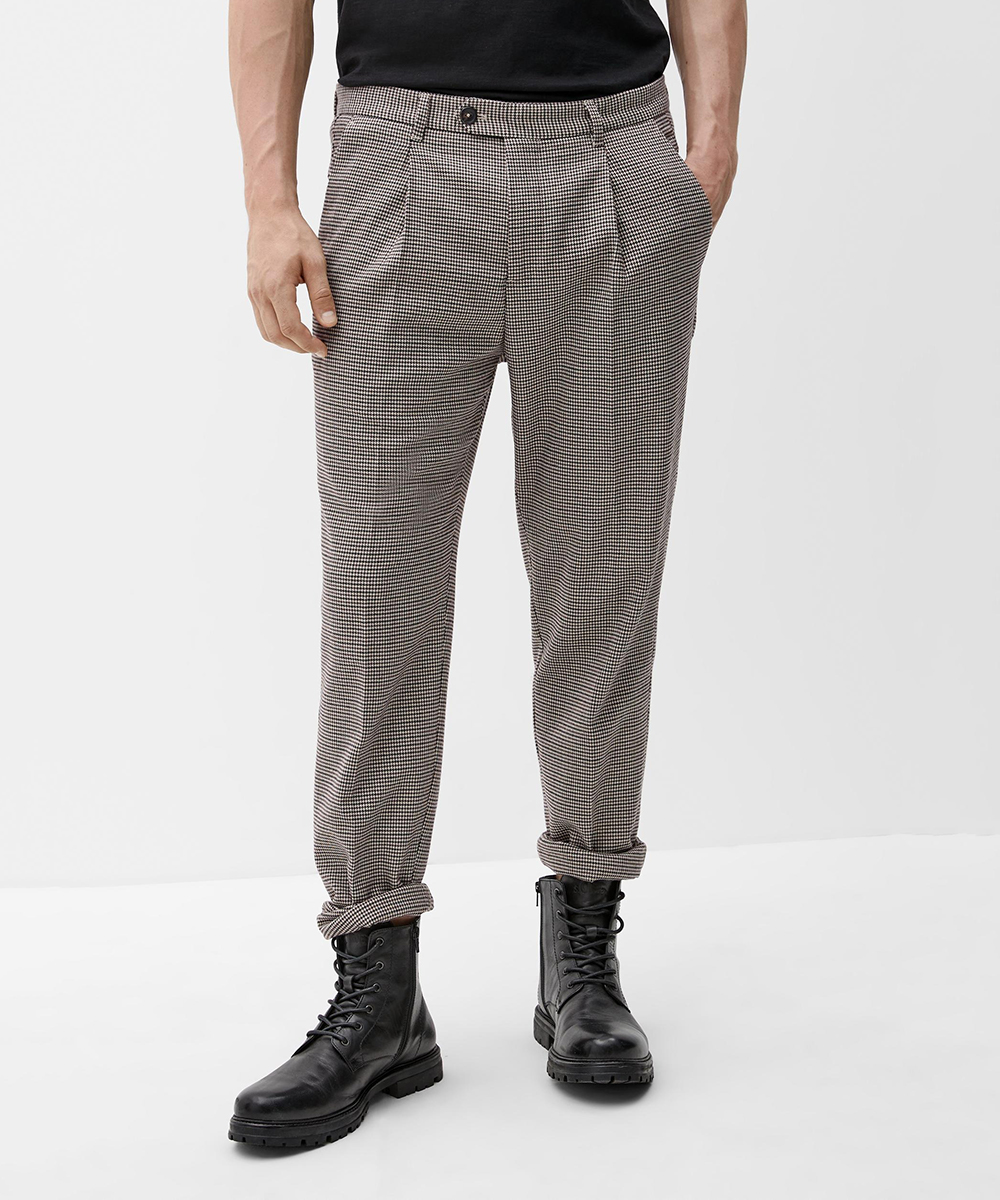 Pantaloni s.Oliver, maro
