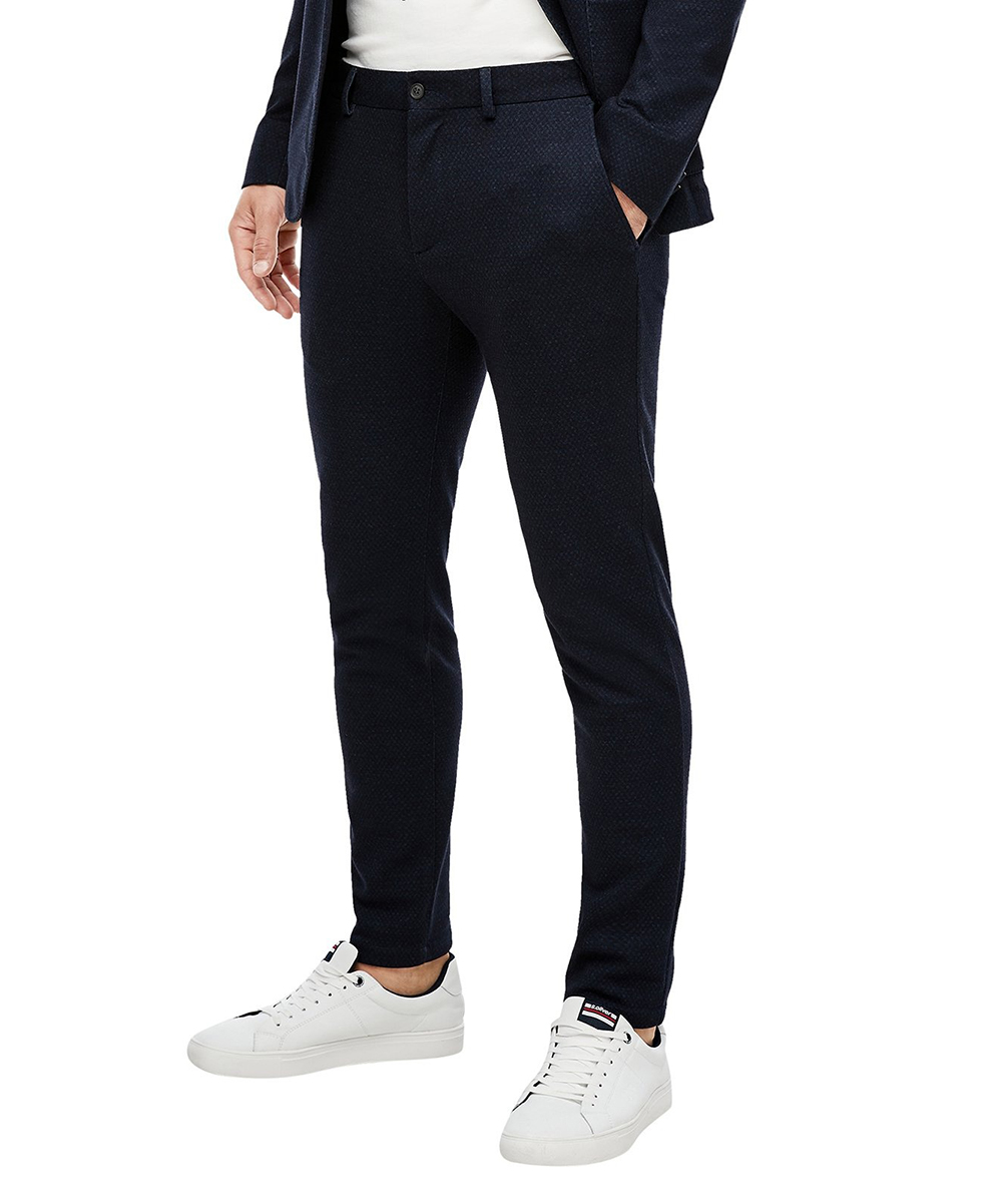 Pantaloni s.Oliver, bleumarin