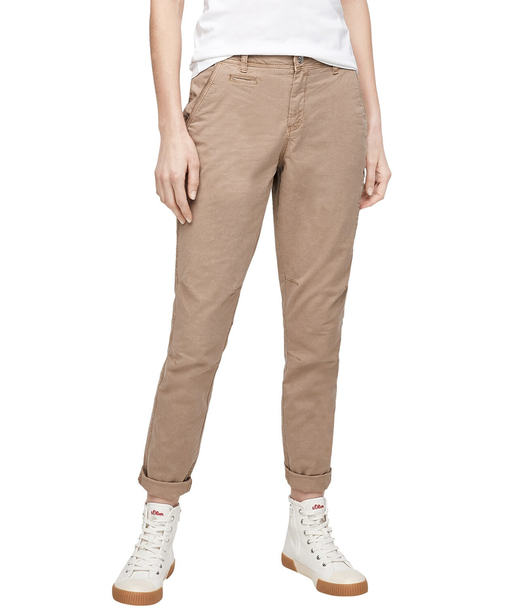 Pantaloni s.Oliver, maro, 42