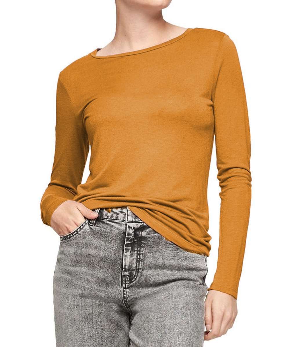 Bluza Q/S, mustar