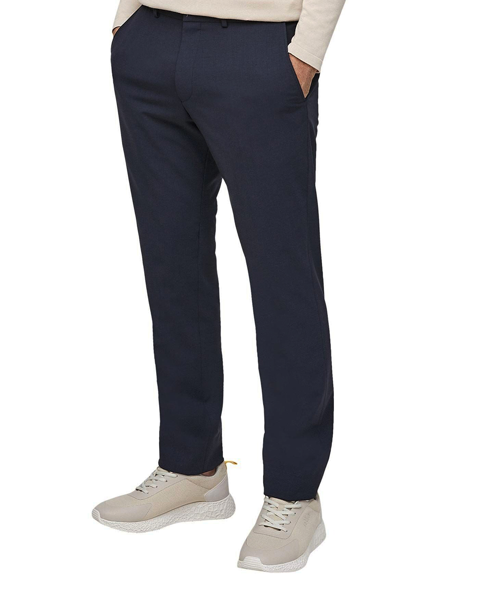 Pantaloni s.Oliver, bleumarin inchis