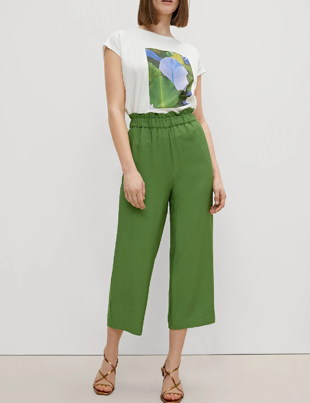 Pantaloni Comma, verde, 38
