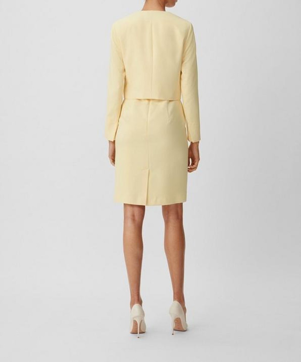 Blazer Comma, galben - 1 | YEO
