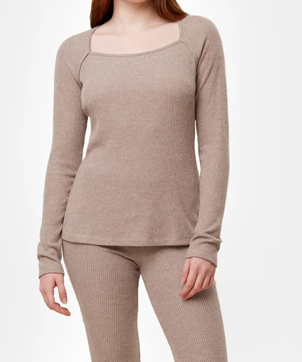 Bluza de pijama Triumph, bej