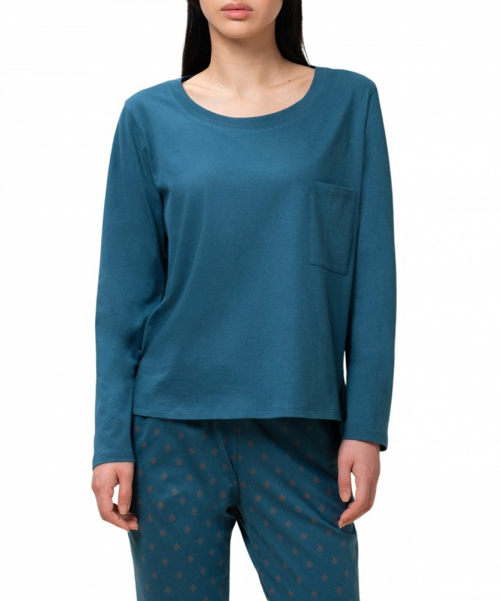 Bluza de pijama Triumph, albastru