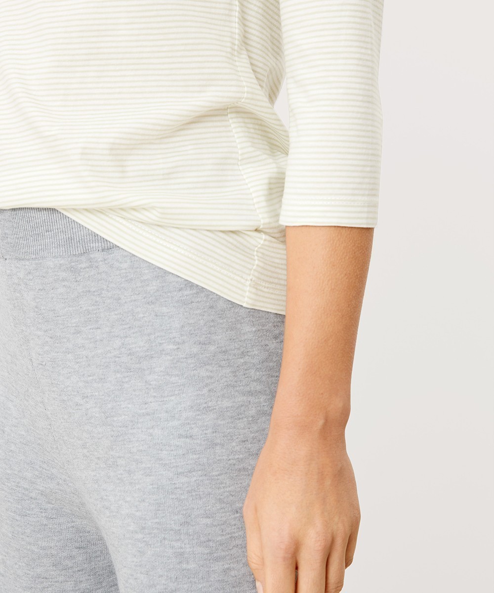Bluza s.Oliver, alb/verde - 1 | YEO