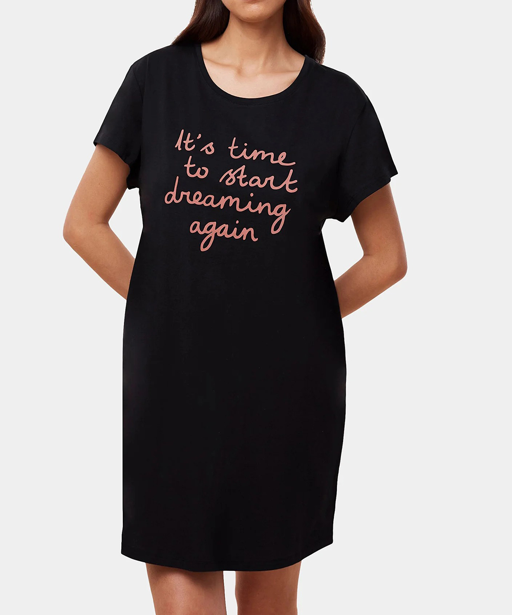 Rochie de noapte Triumph, negru