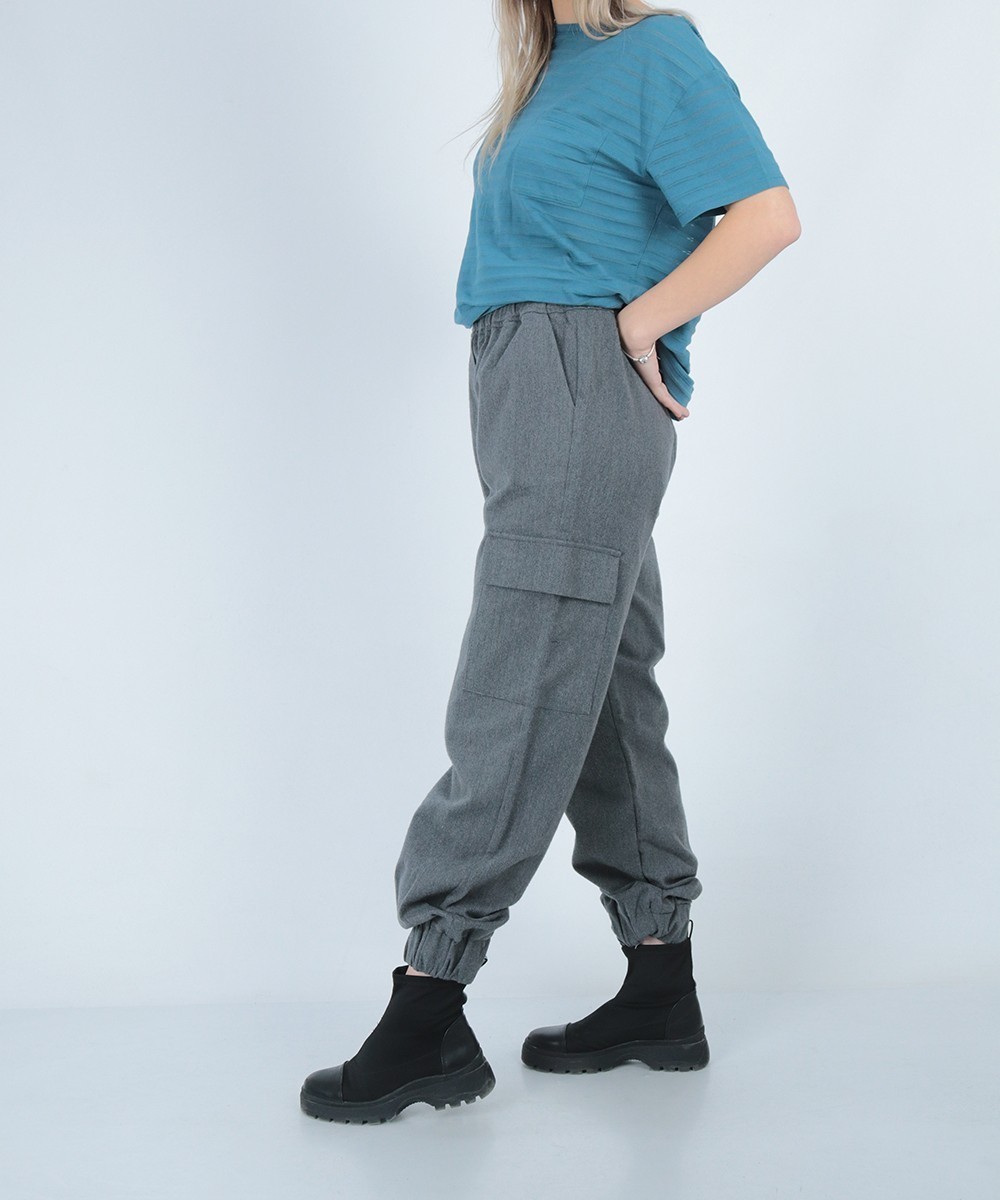 Pantaloni Q/S, gri, 42 - 1 | YEO