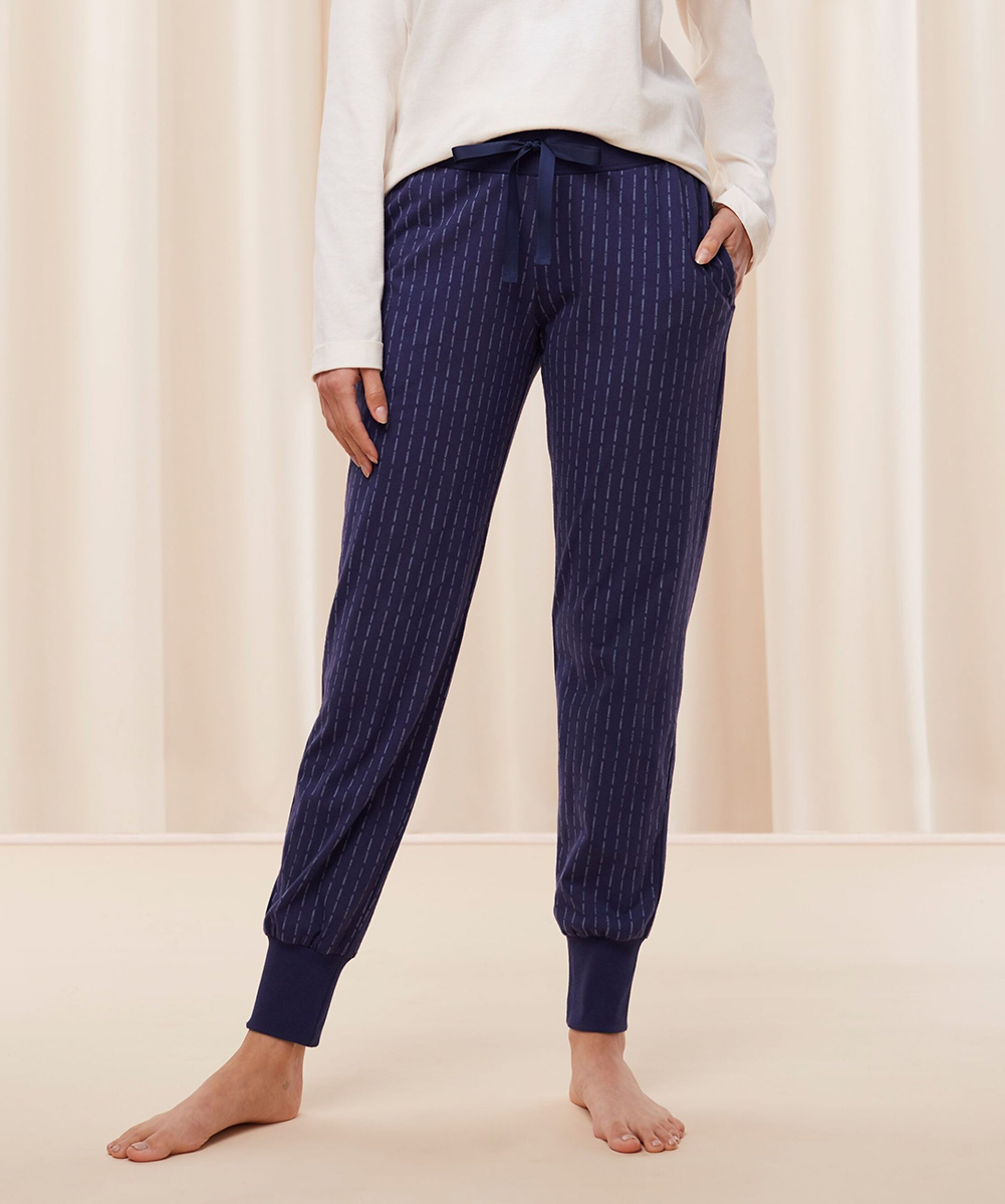 Pantaloni de pijama Triumph, bleumarin