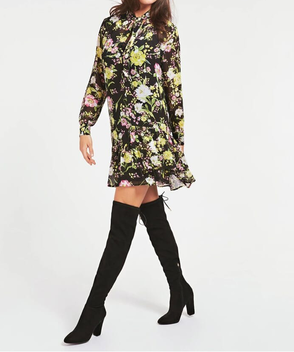Rochie scurta Guess, floral