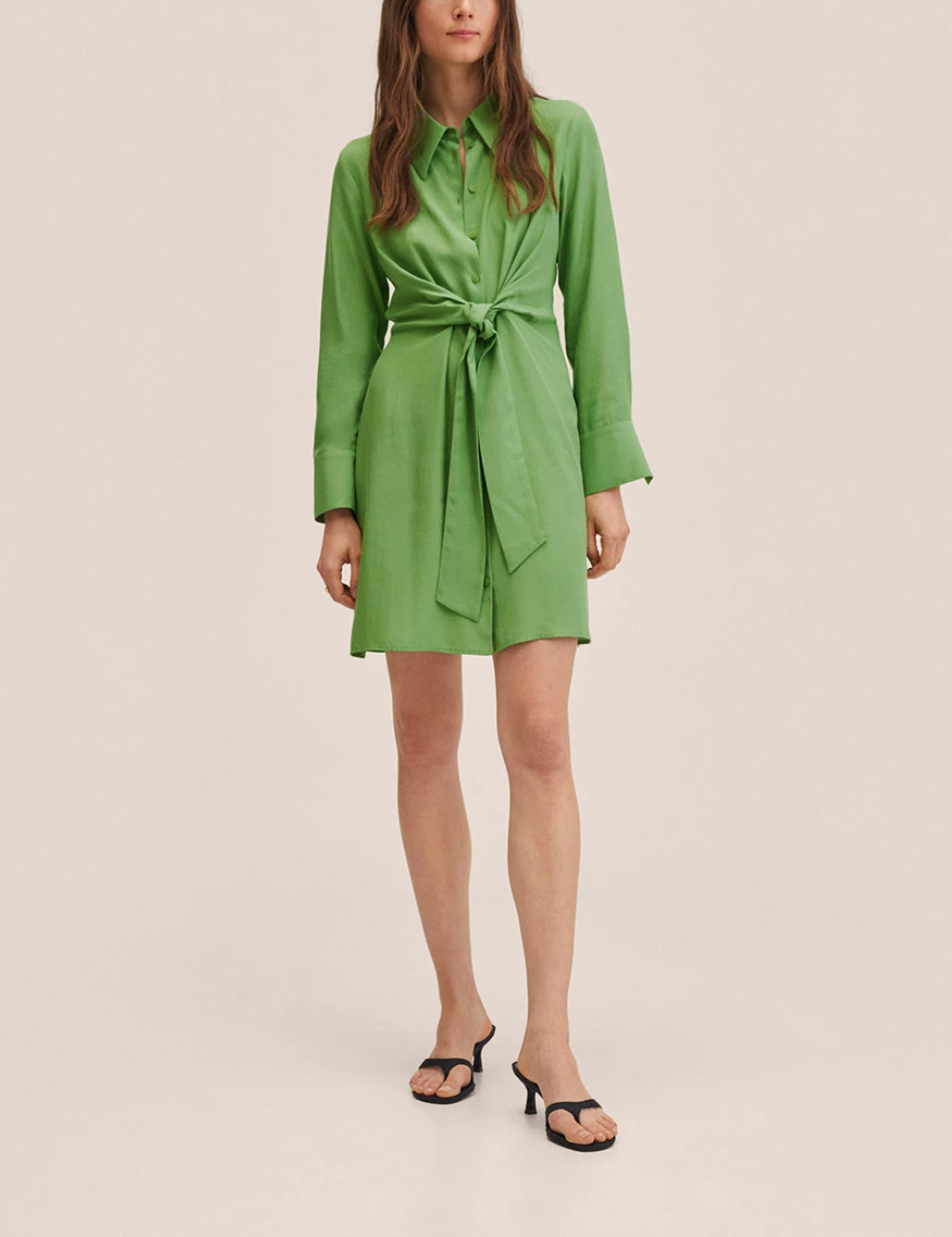 Rochie scurta Mango, verde