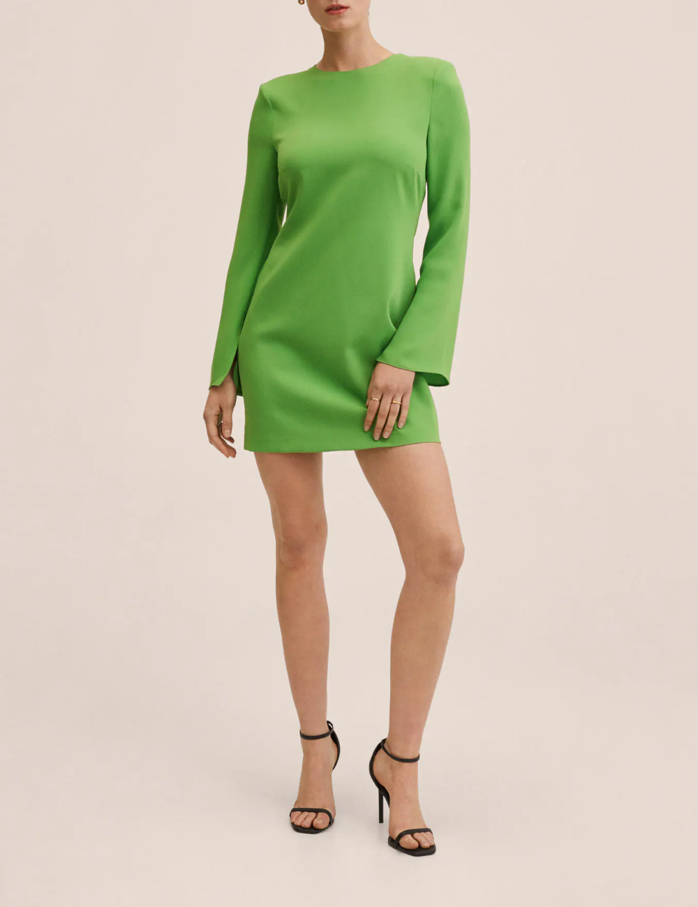 Rochie scurta Mango, verde