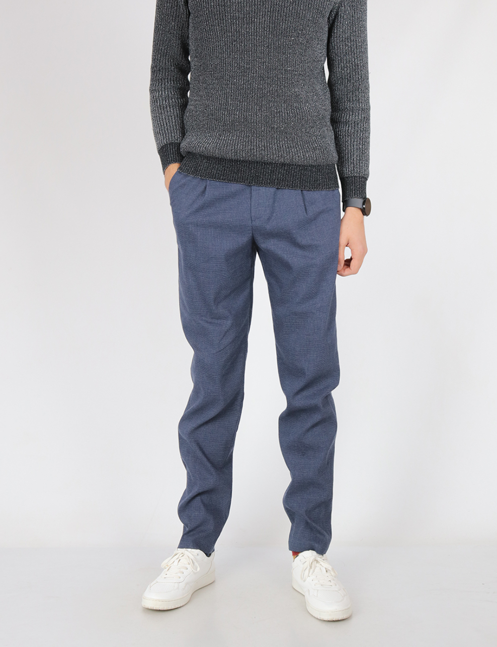 Pantaloni s.Oliver, albastru