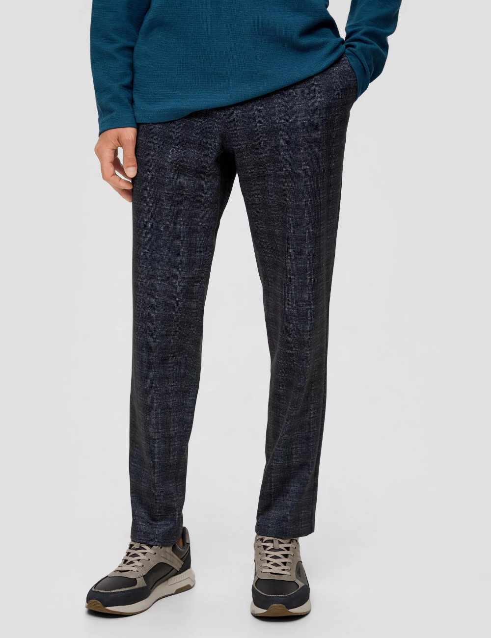 Pantaloni s.Oliver, bleumarin
