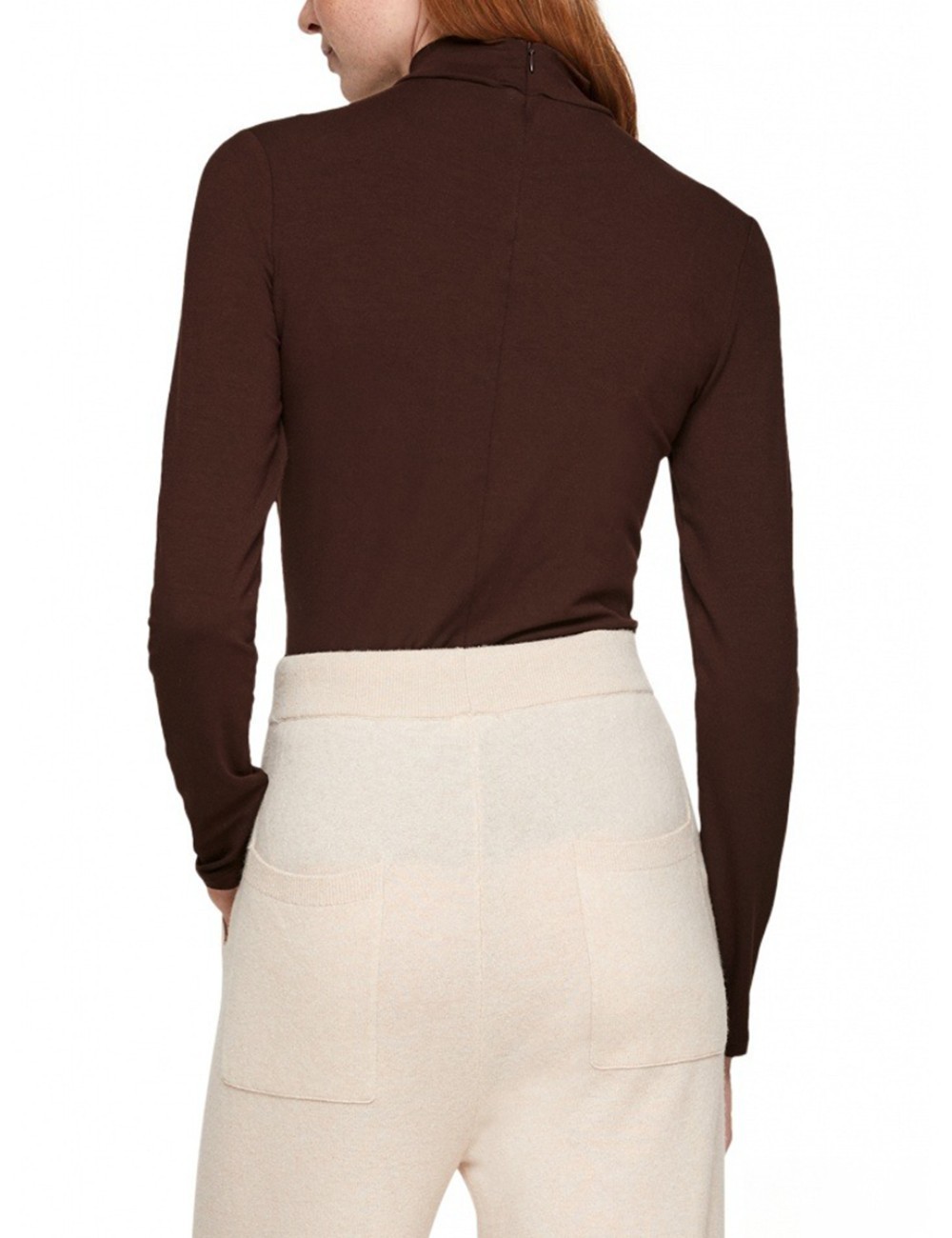 Bluza s.Oliver, maro inchis - 1 | YEO