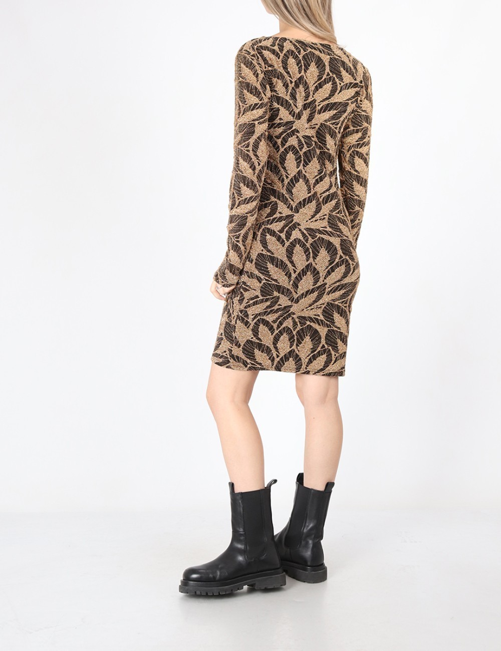 Rochie scurta Only, auriu - 1 | YEO