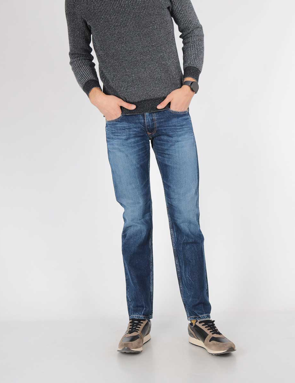 Blugi Tommy Hilfiger, albastru