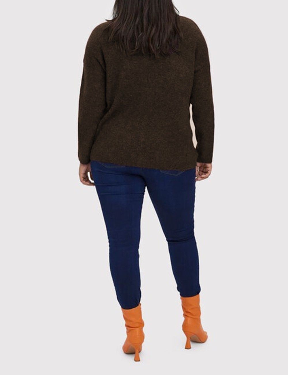 Bluza Vero Moda Curve, maro - 1 | YEO