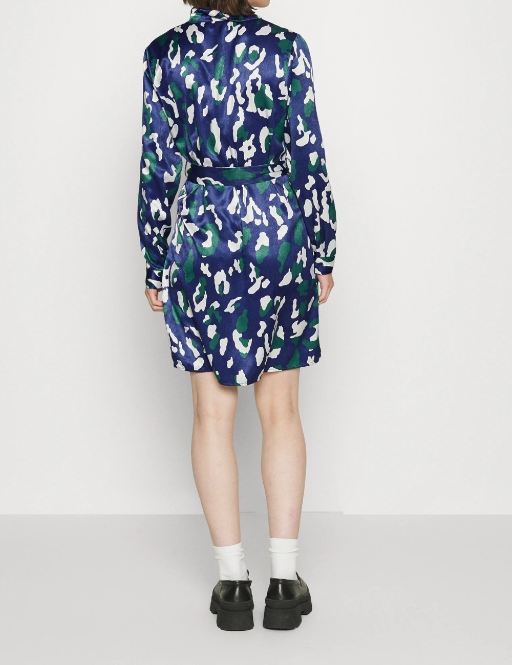 Rochie scurta Vila, albastru - 1 | YEO