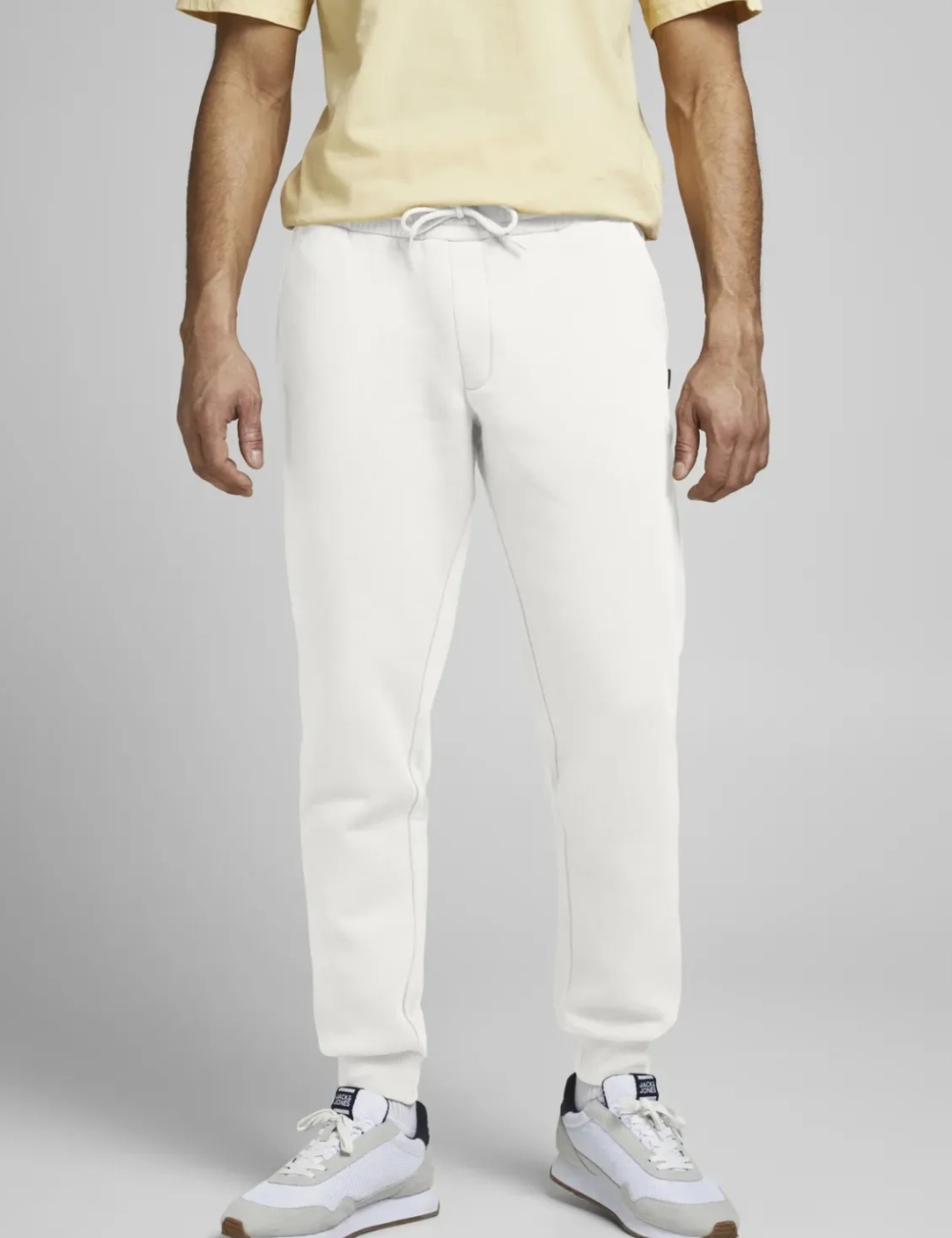 Pantaloni Jack&Jones, alb