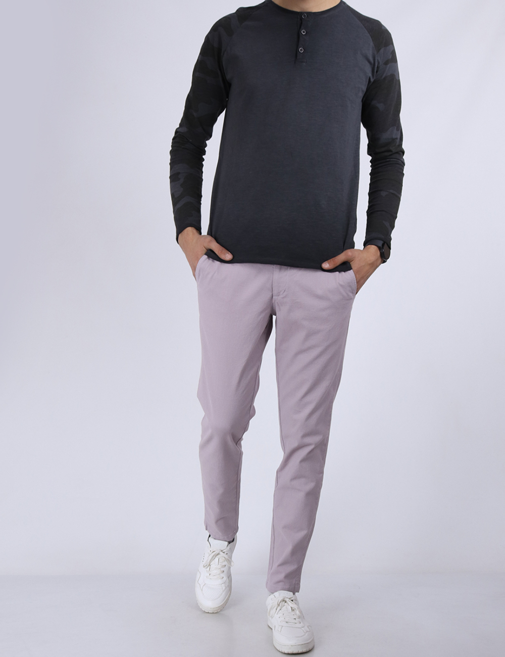 Pantaloni Jack&Jones, mov