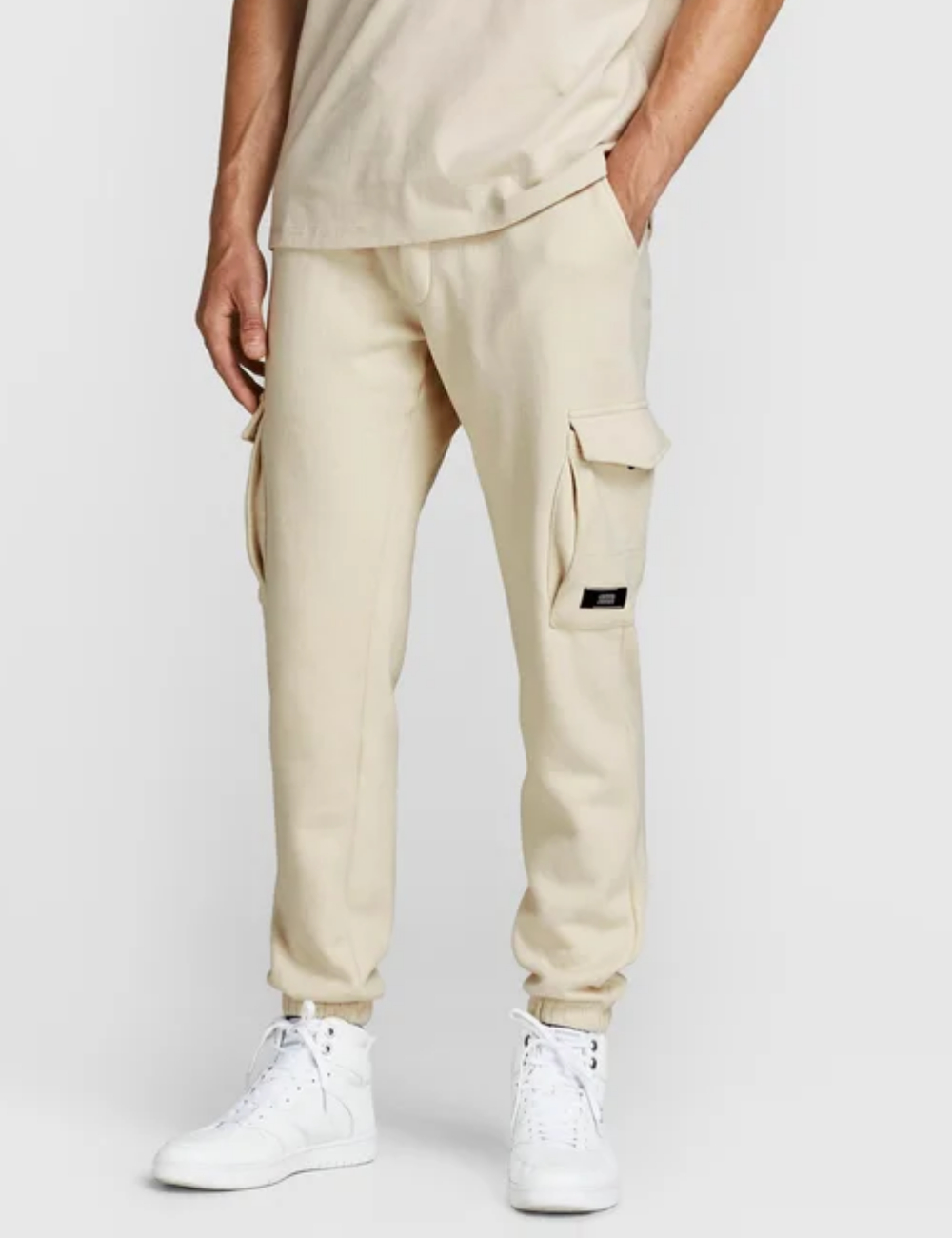 Pantaloni Jack&Jones, crem