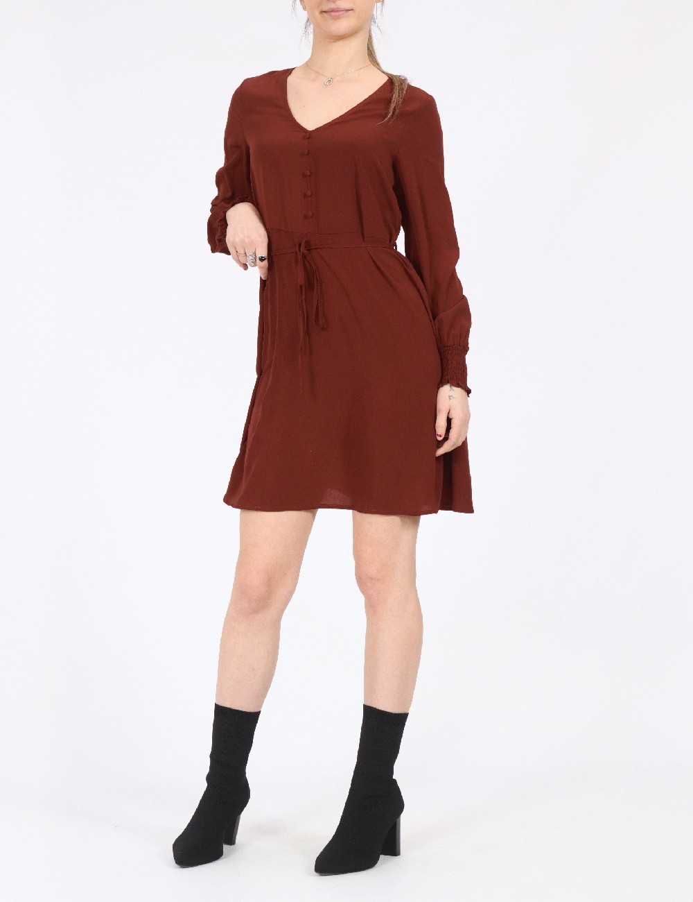 Rochie scurta Vero Moda, maro - 1 | YEO