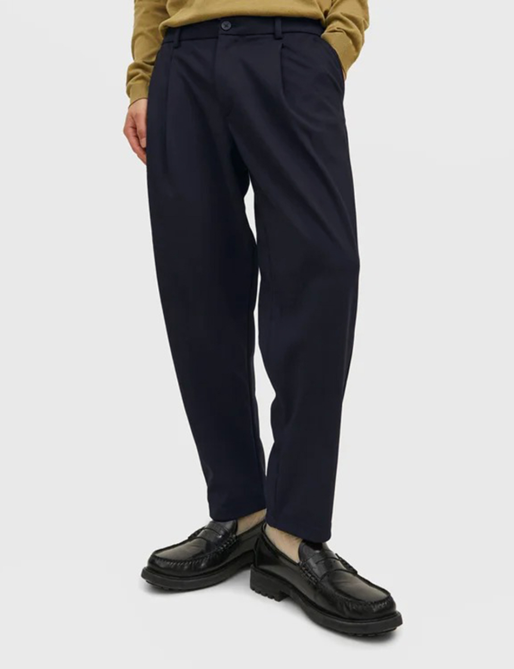 Pantaloni Jack&Jones, bleumarin