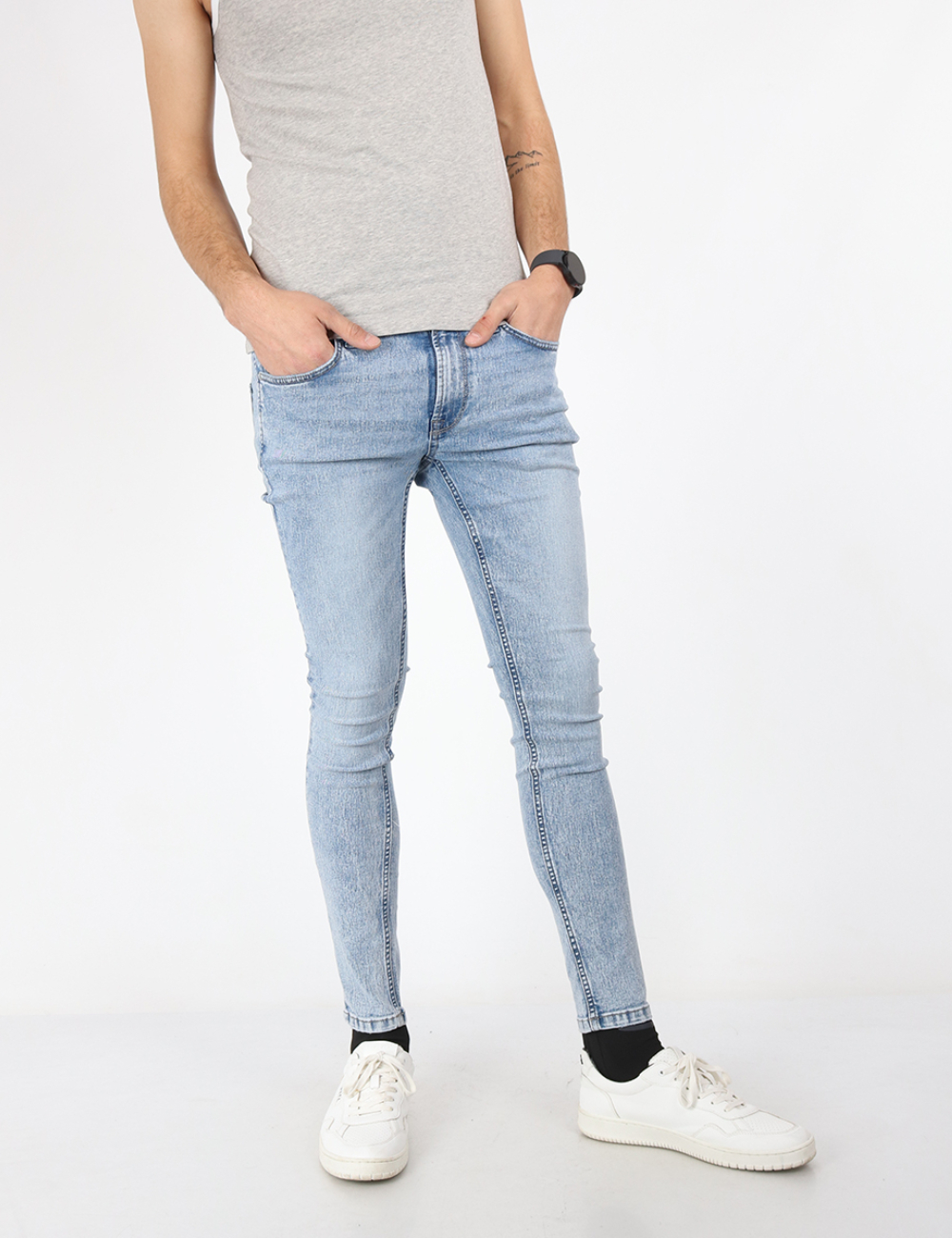 Blugi Only, albastru deschis